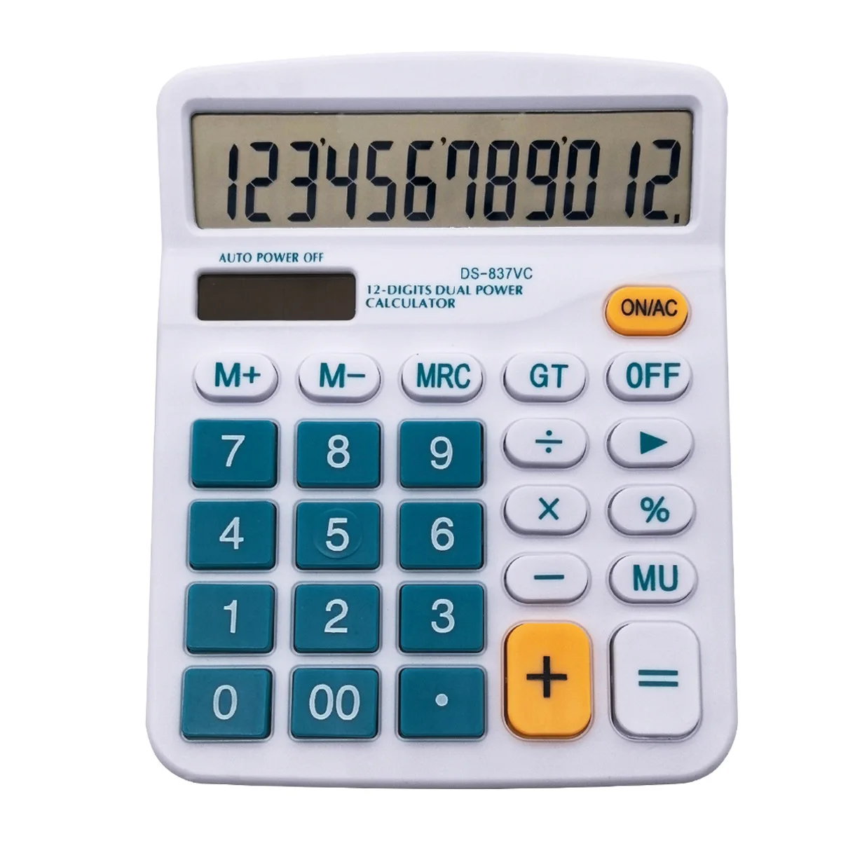 1pcs School Solar Calculator Cute Scientific Large Display Calculators Office Desktop Computer Calculators Financial Calculator