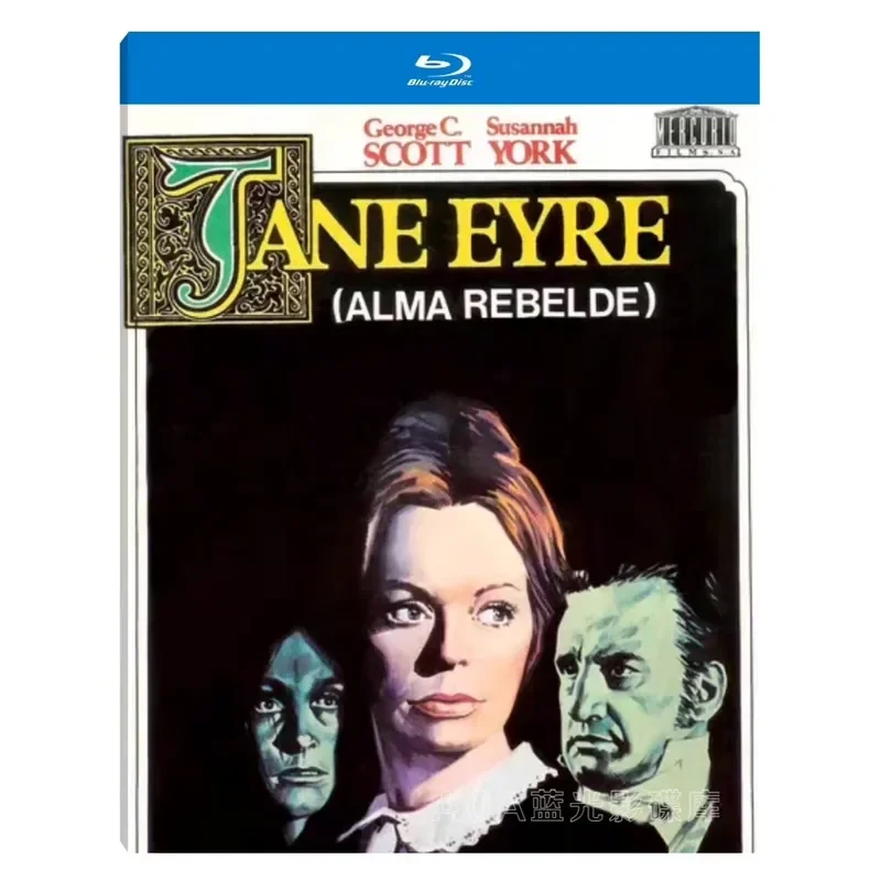 Jane Eyre 1970 British Drama Chinese English Subtitles High Definition Blu-ray DVD