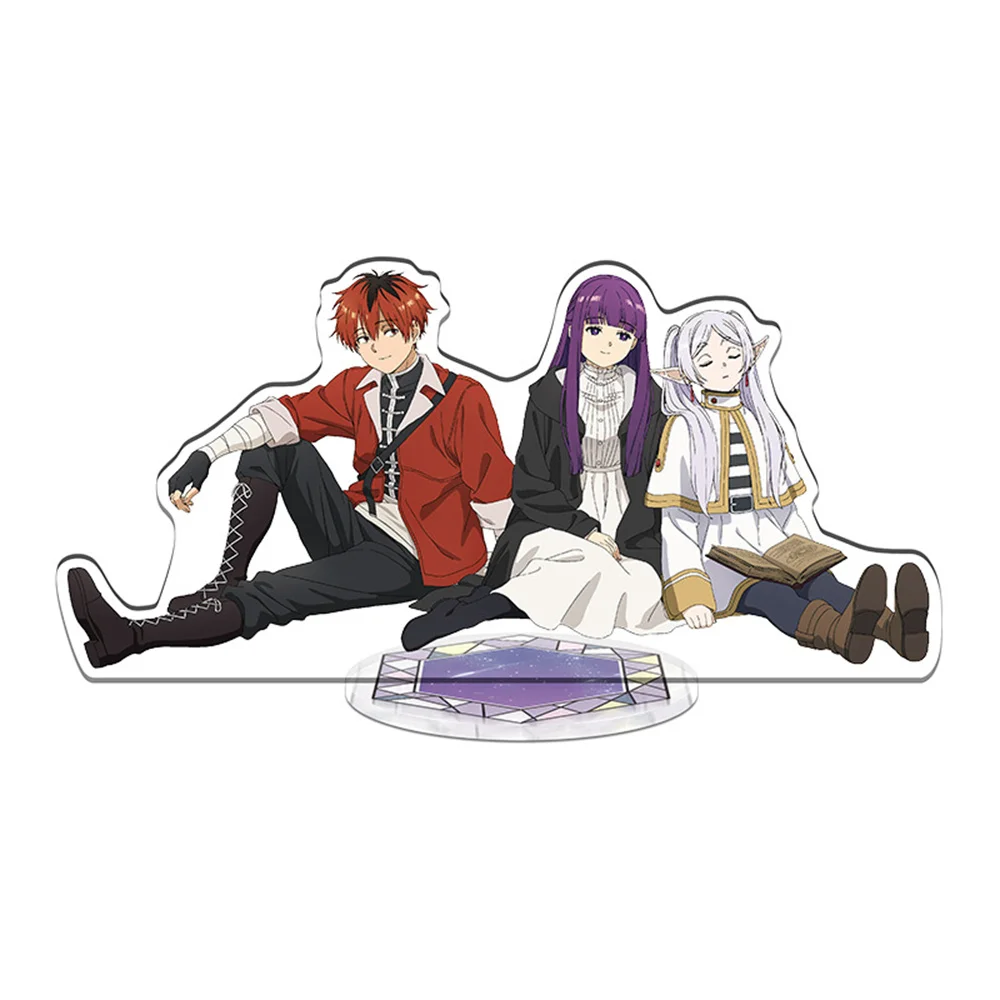 FACTORY STORE Anime Frieren: Beyond Journey's End Frieren at the Funeral Cosplay Figure Acrylic Stand Model Plate Desk Decor Toy