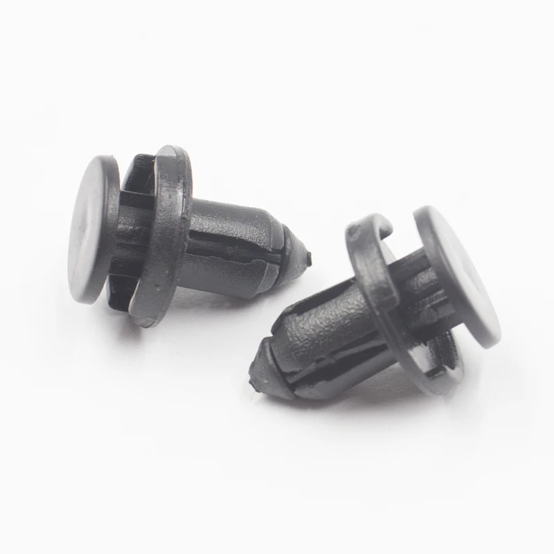 20Pcs 8mm Auto Fasteners Rivets Clips for Car Bumper Door Panel Fender Liner Retainer Clips For Mitsubishi Honda Nissan