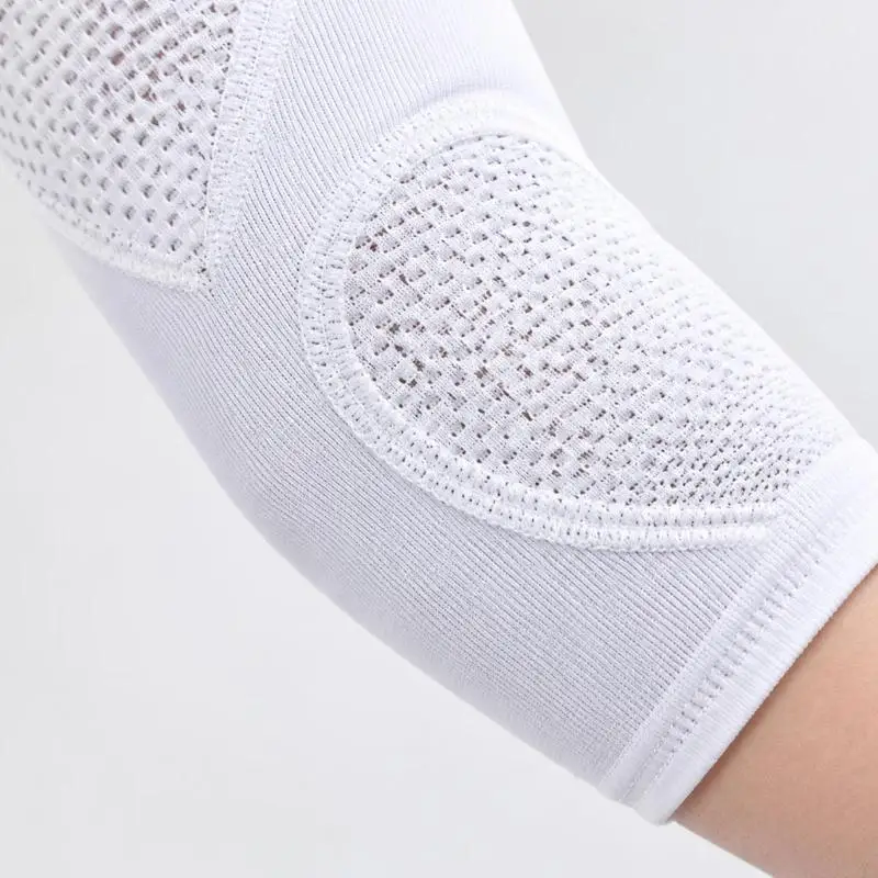 Athletic Arm Sleeves for Fitness Training and Cycling, with Hand-to-Elbow Coverage and a Close Stretch Construction 24BD