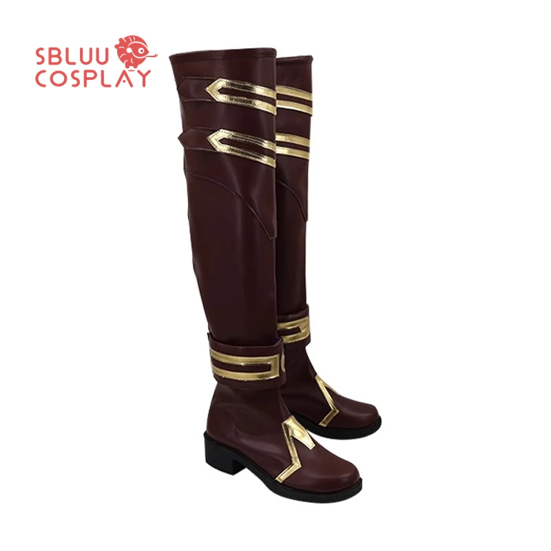 SBluuCosplay Spiel LOL Caitlyn Cosplay Schuhe Männer Frauen Halloween Party Themen Veranstaltungen Nach Maß Stiefel
