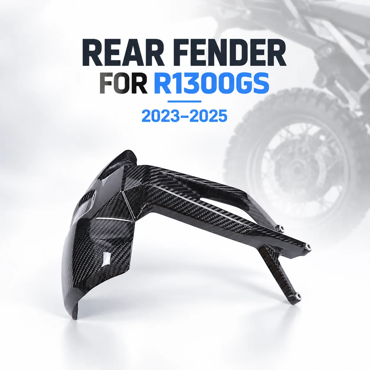 Rear Fender Hugger Mudguard Splash Guard Rear Wheel Carbon Fiber for BMW R1300GS R 1300 GS 2023-2025 Motorcycle Accessories