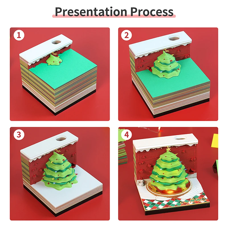 [k]time-piece-calendar-2026-desk-calendar-with-led-light-3d-tear-away-calendar-paper-carving-art-memo-pad-notepad-gift-christmas