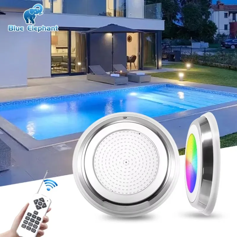 

12V 230MM Swim Pool Light Ip68 Resin Filled Underwater Swimming Stainless Steel Led Pool Light