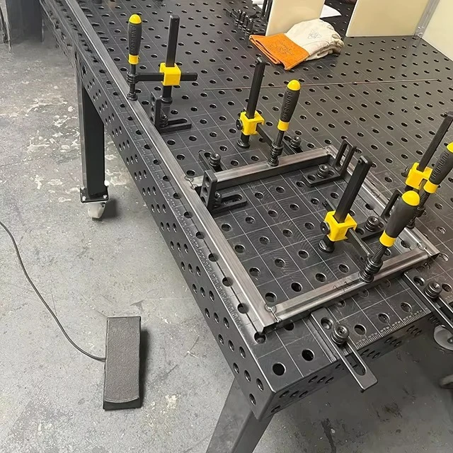 Plataforma 3D Personalizable D16 D28, Mesa de Soldadura OEM de Alta Calidad HT300/Q355 2D 1000*1500, Nueva Base de Rodamiento para Industrias Agrícolas