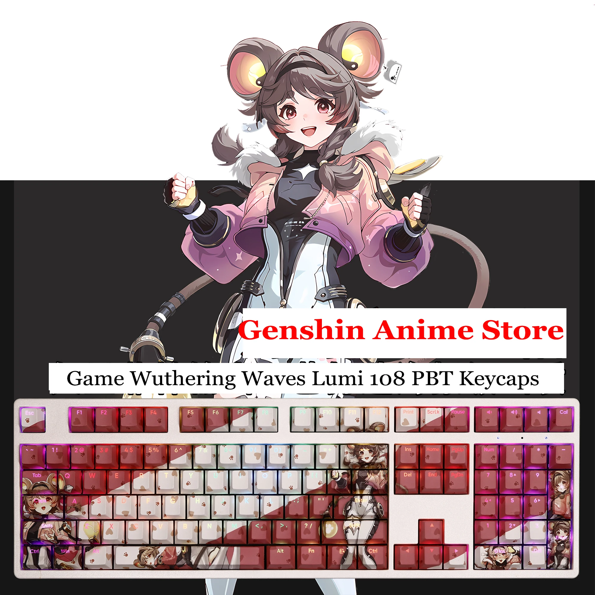 jeu-wuthering-waves-lumi-108-pbt-keycaps-animation-axe-satellite-cote-grave-keycaps-fournitures-de-table-de-jeu