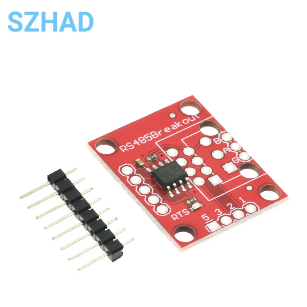 SP3485 RS485 to TTL Module, MAX485 Breakout Board for UART Communication Converter Industrial Control & IoT Systems