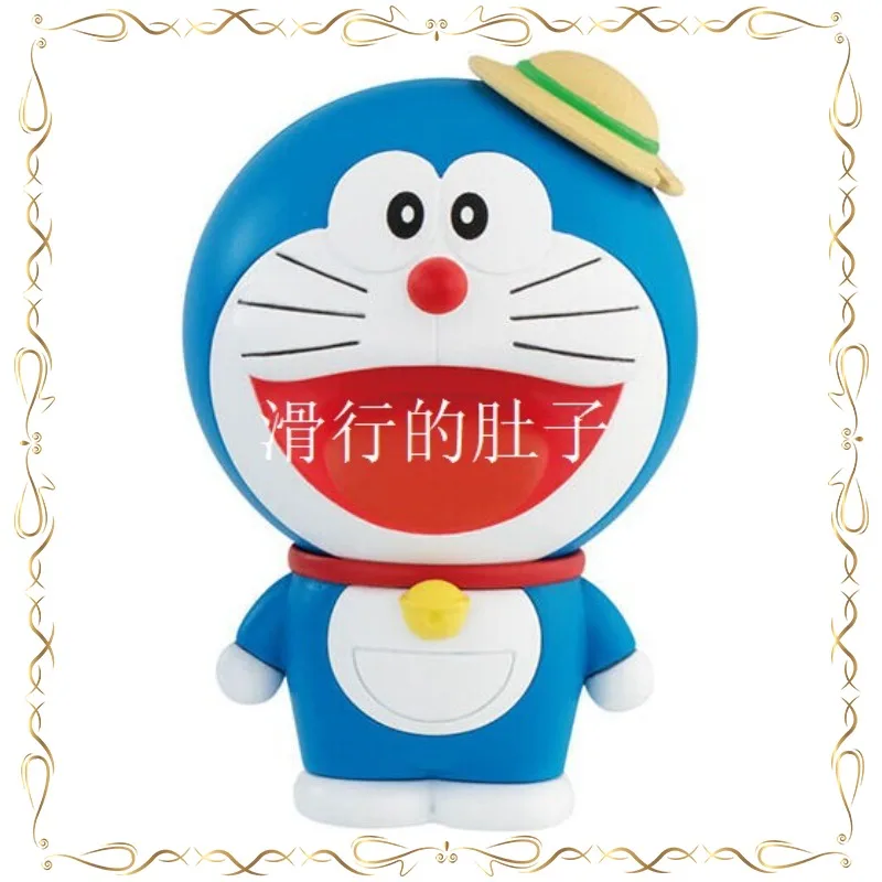 BANDAI Doraemon Gashapon Big Head Doll Assembly Ornament Decoration Collectible Toy