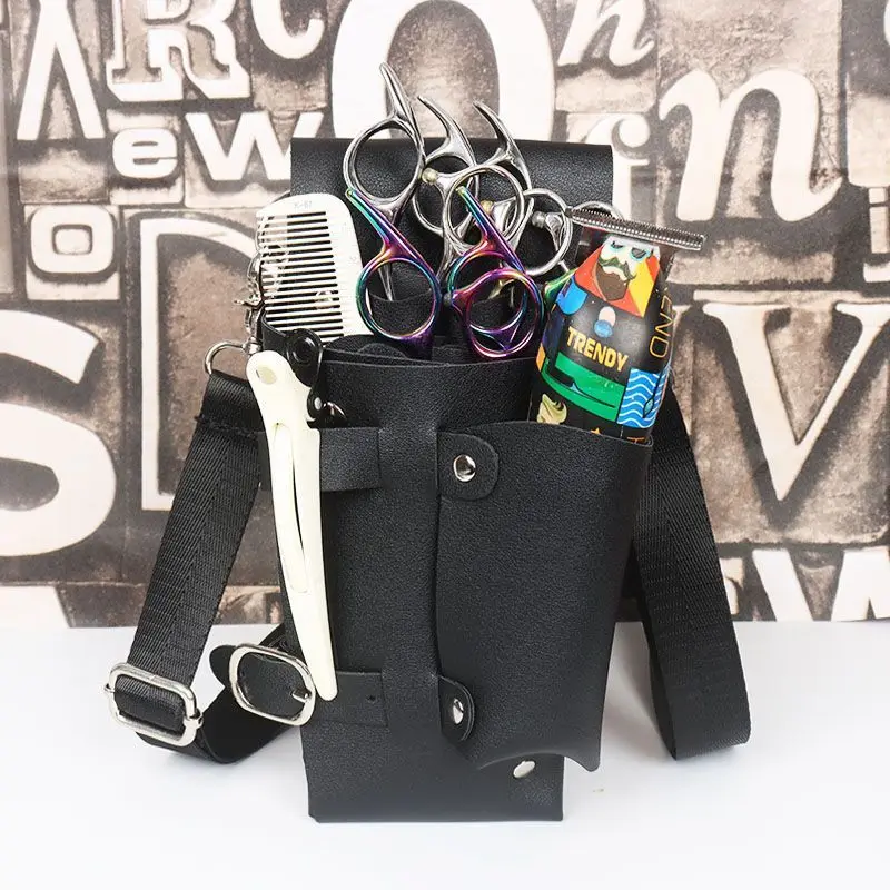 Barber Hair Scissors Bag Hairdressing Tools Scissors Kit Bags Hairdressing Barber Scissor Holster Bag Special Barber Accessories