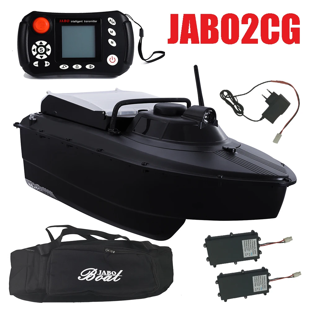 German, Russian, American Warehouses JABO2CG GPS Auto Navigation Fish Finder Bait Boat 16 Points in 11 Languages