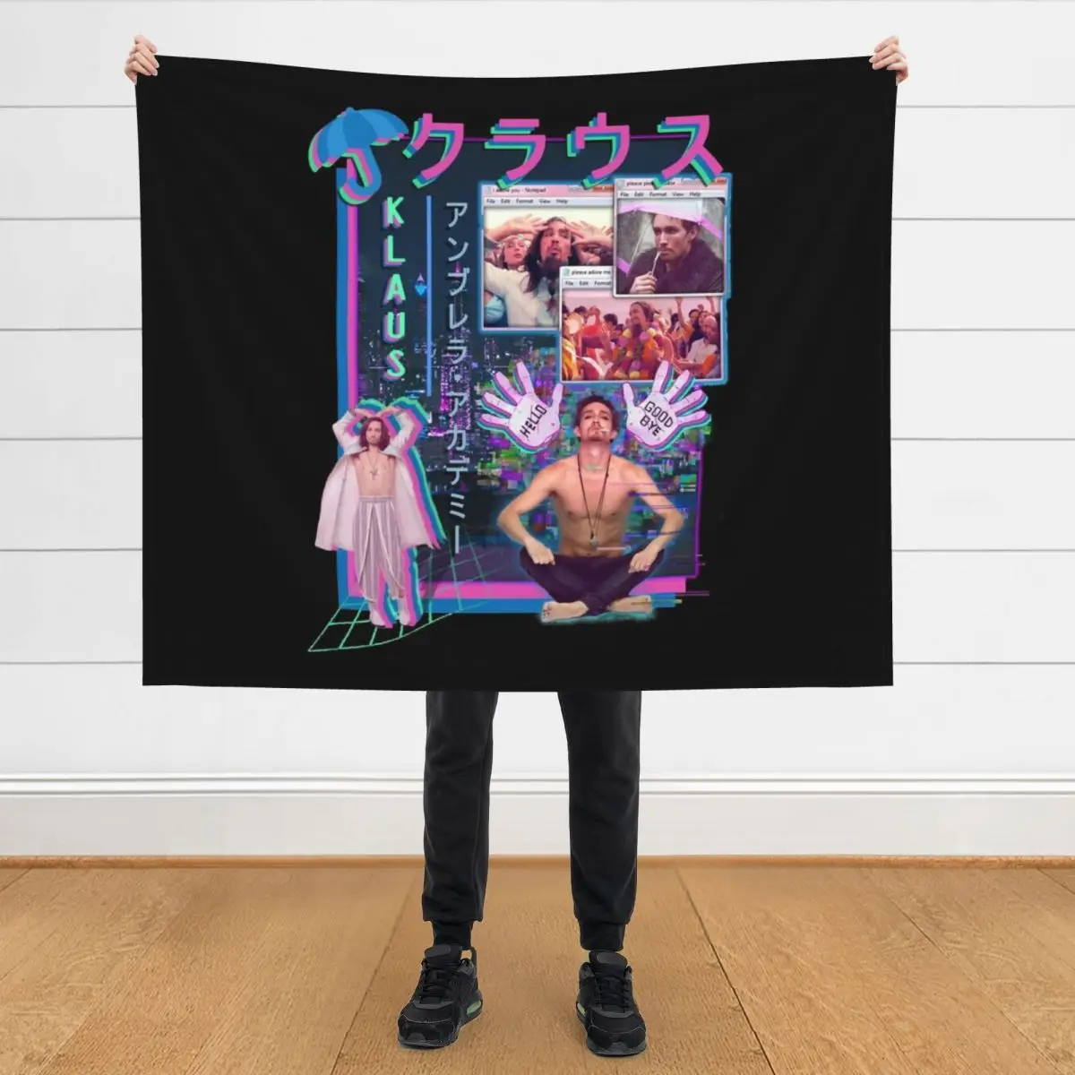 

Men Women Klaus Hargreeves The Umbrella Academy Gift For Everyone Throw Blanket Giant Sofa Single Nap Moving Blankets