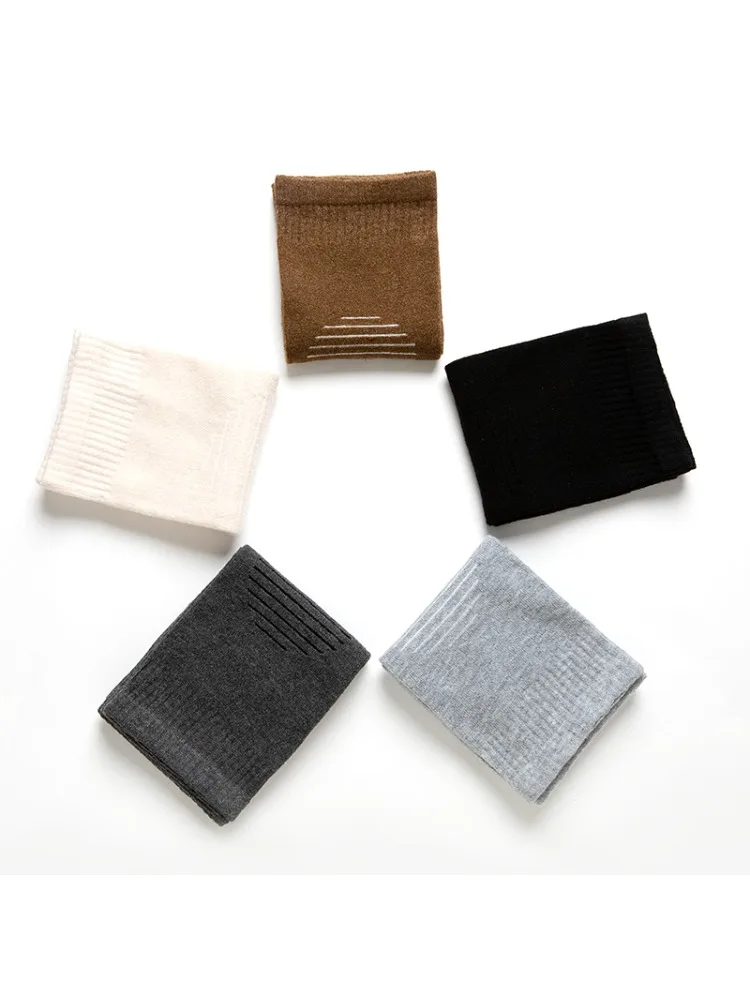 Scaldamuscoli da donna Maniche al ginocchio lavorate a maglia elastiche Protezioni di supporto per ginocchio leggere e traspiranti Accessori per la cura delle articolazioni da indossare ogni giorno