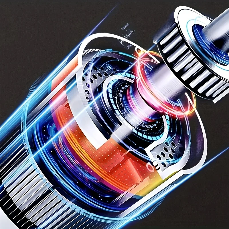 1 Pistol Pijat, Alat Pijat Genggam untuk Otot Dalam untuk Nyeri Tubuh, Punggung dan Leher, Desain Ultra-Kompak dan Elegan, Penggerak Torsi Tinggi, 6 Mode dan 6 Tingkat Kecepatan