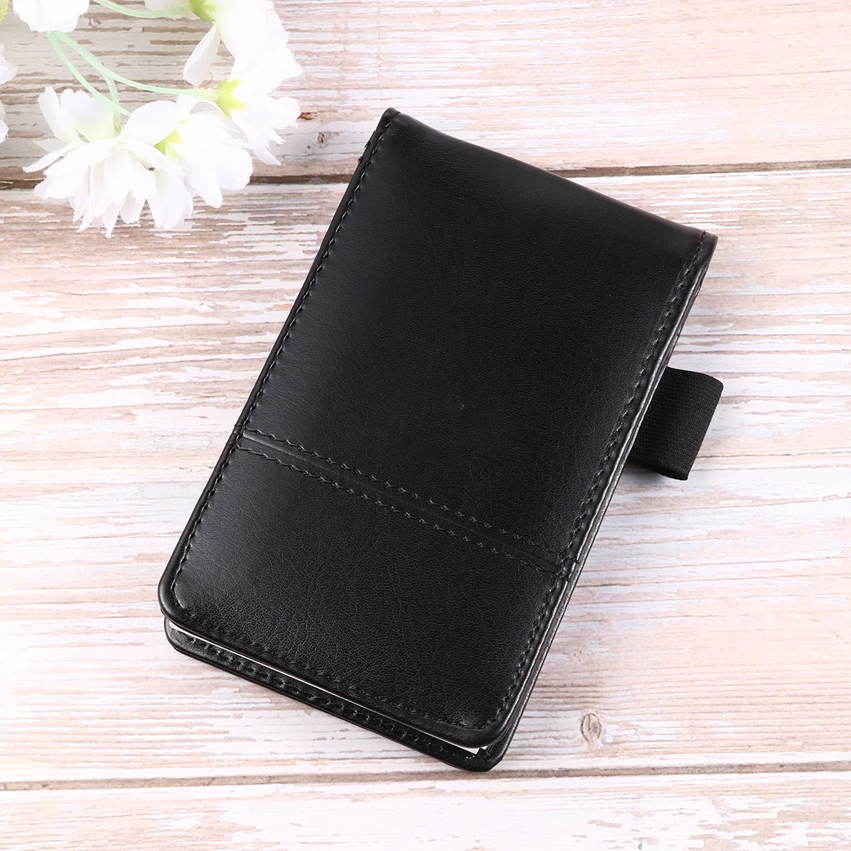 สมุดบันทึกพกพาขนาด A7 กระดาษโน้ตใช้งานได้จริงสำหรับโรงเรียน สำนักงาน เครื่องเขียนเตือนความจำประจำวัน สมุดบันทึกสีดำขนาด A7