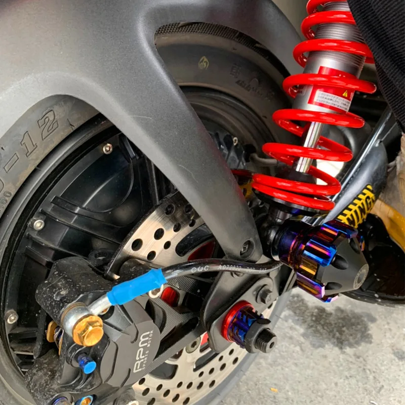 1 Piece Motorcycle Front Fork Cup Crash Pad Universal For Axle Diameter Less Than 15mm