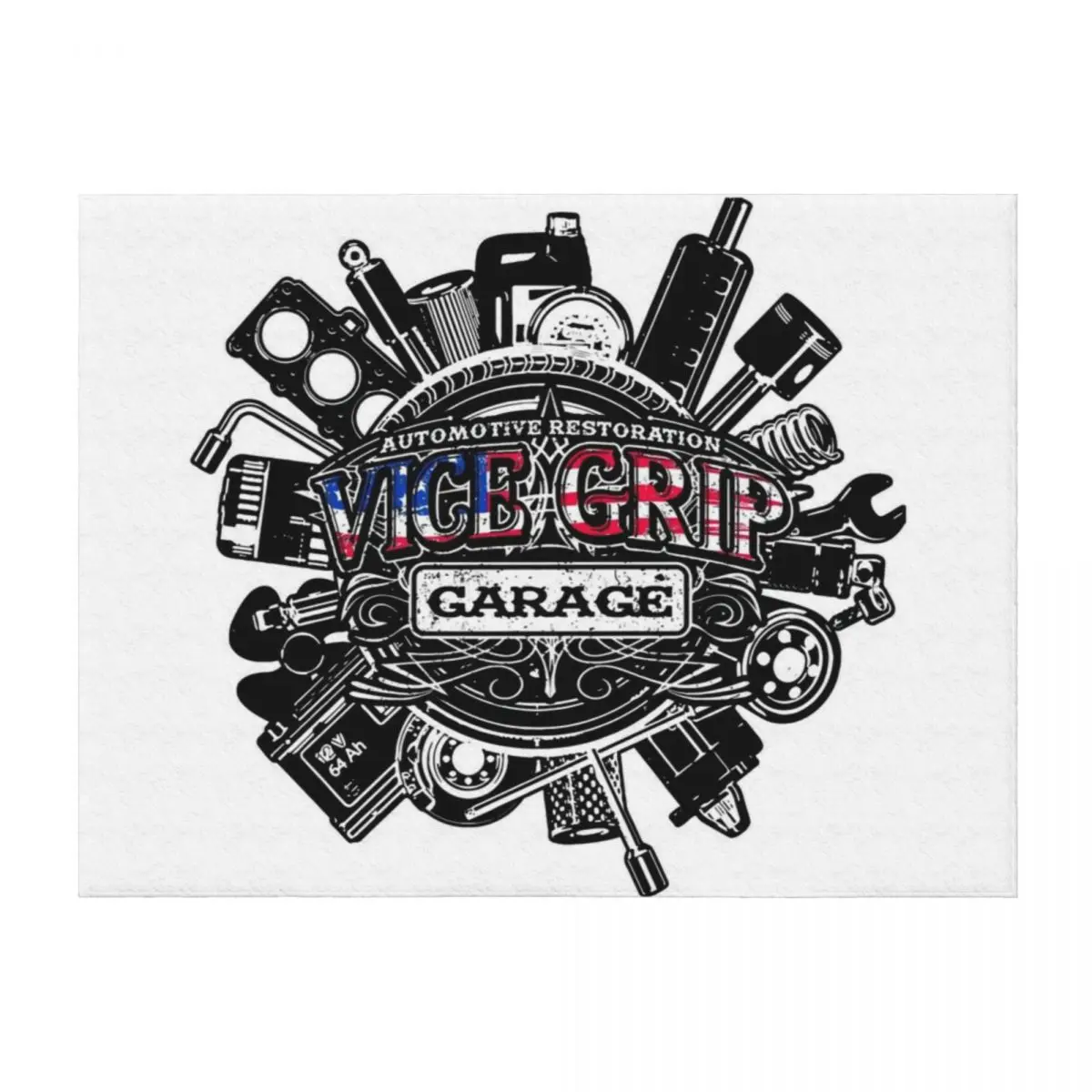 

Vice Grip Garage Throw Blanket christmas decoration Soft Beds Tourist Bed Blankets