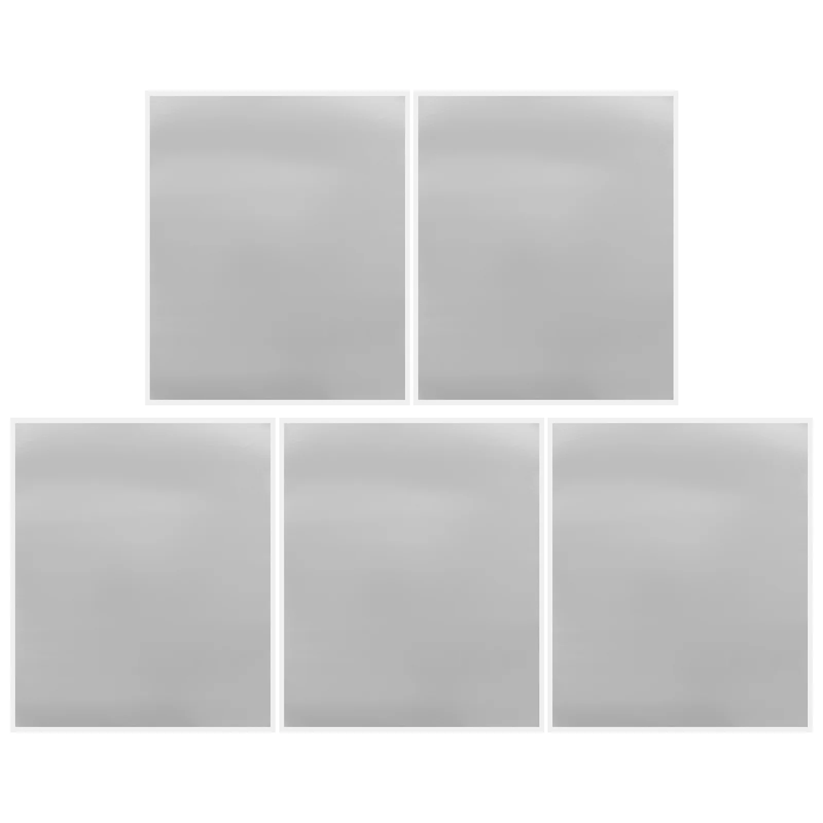 5 Sheets Scratch Card Stickers Tickets off Cards Game Props Labels Games Paper Large