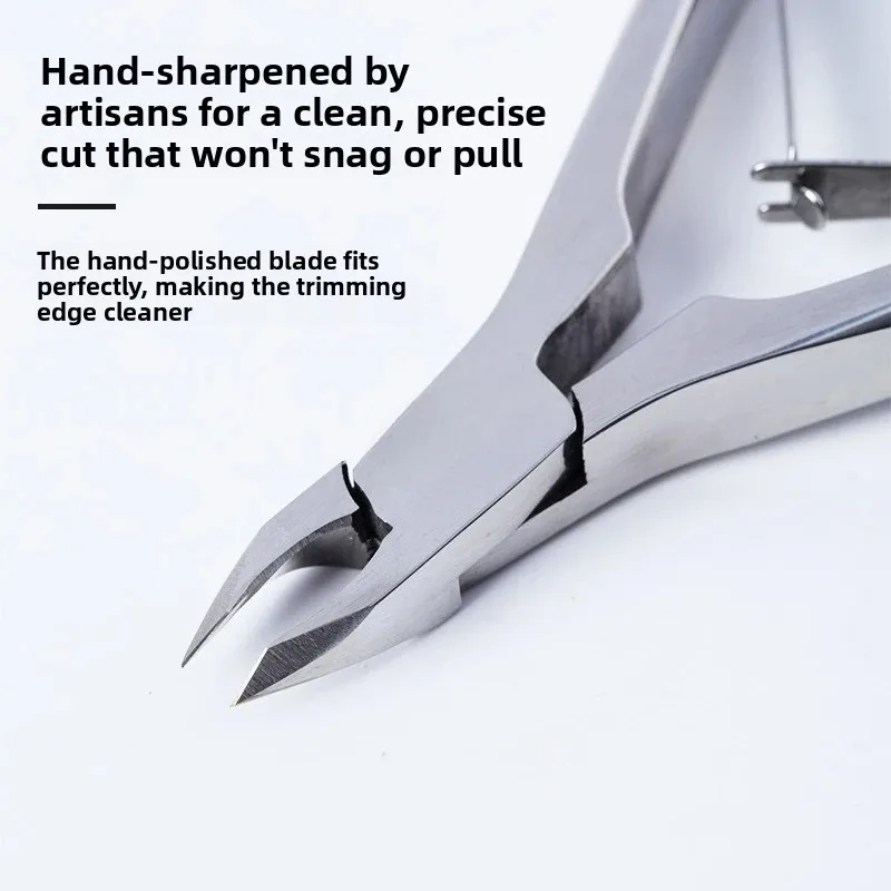 Unloading Boutique Shears Nail Shears Oblique Tips Stainless Steel High Strength Tools