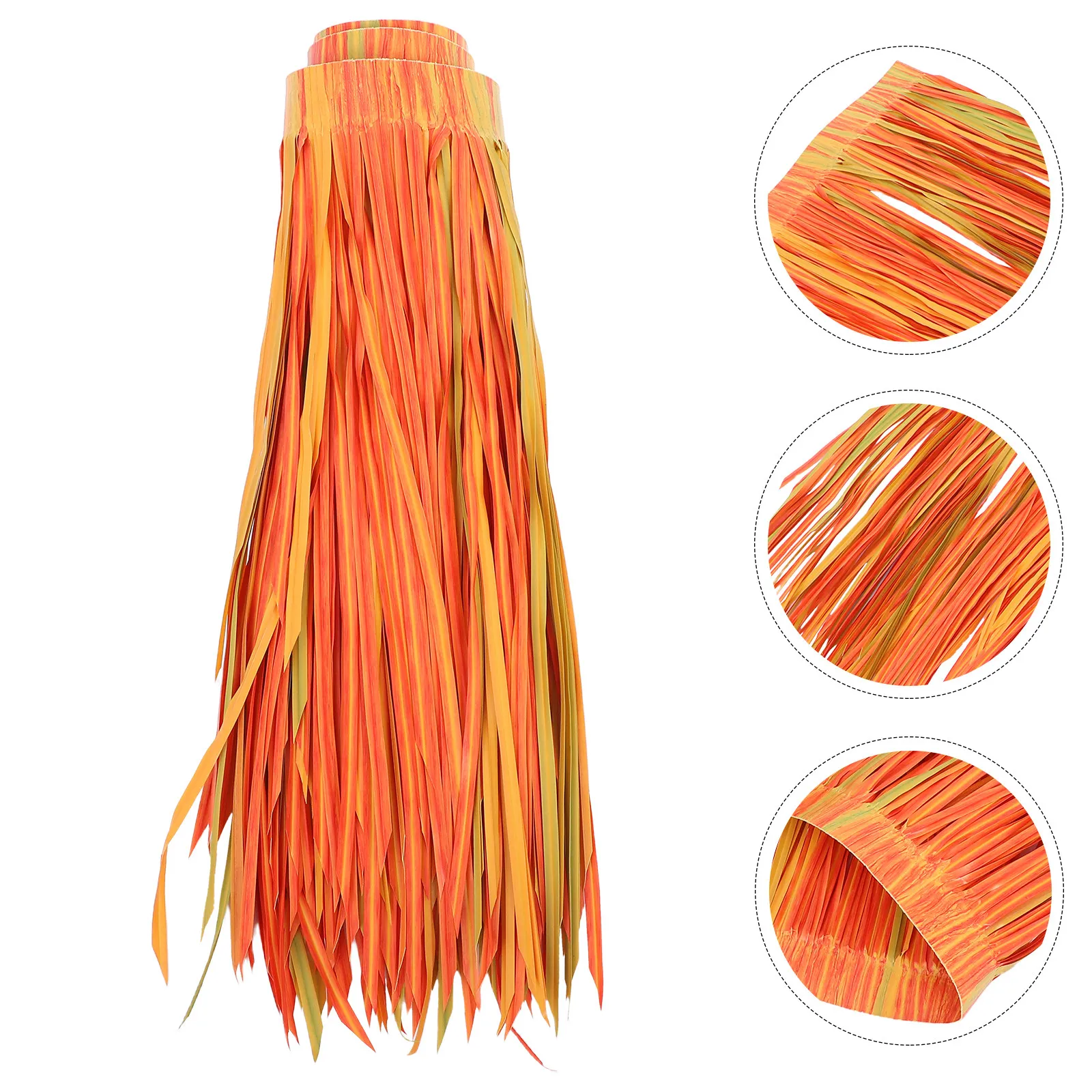 

Искусственная травяная кровля для уличных палапа-баров и тики-баров, декоративная имитация соломенной крыши, ландшафтный дизайн сада в деревенском тропическом стиле