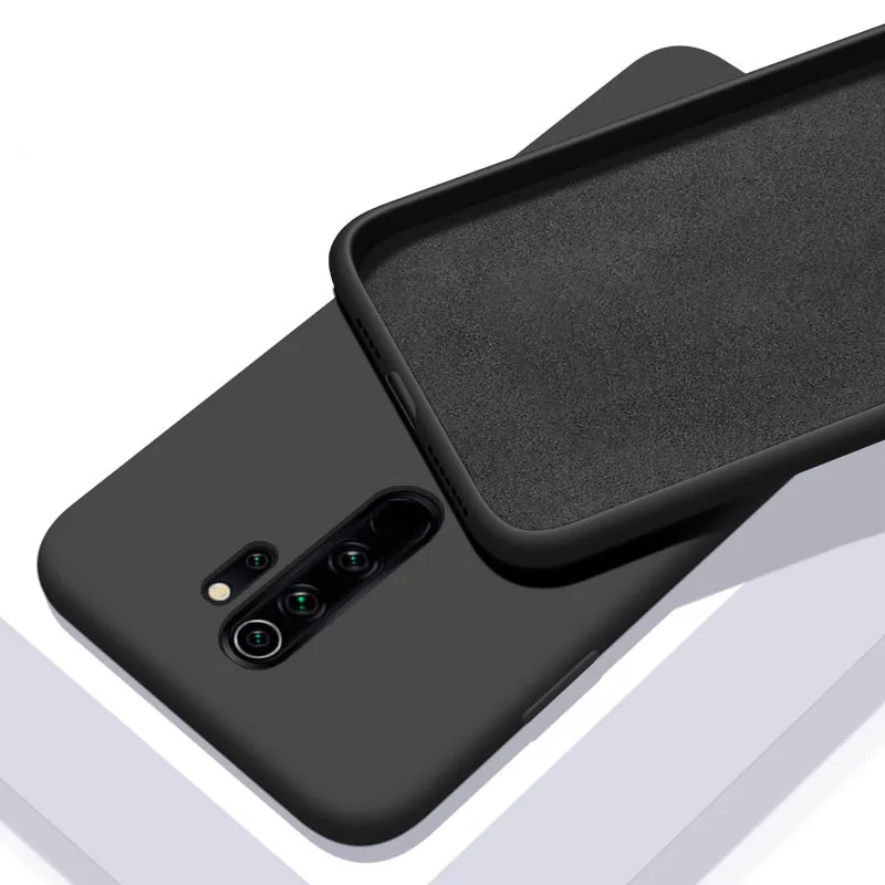 Coque de téléphone en Silicone souple, étui Imitation liquide pour Xiaomi Redmi Note 8T 8 Pro 8A Mi 9 Lite SE A3 9T Pro Note 10