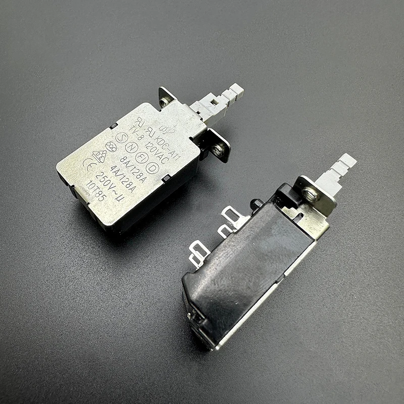 Original KDC-A11 TV-8 self-locking power switch TV with lock button 4-pin key