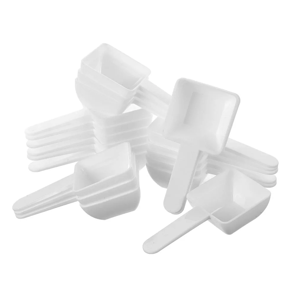 

30 Pcs Laundry Scoop Measuring Spoons Convenient Detergent Scooper Safe Light Material Easy Clean Reusable