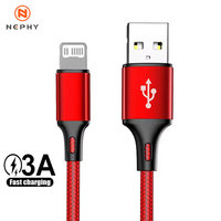 USB Cable For iPhone 11 12 13 14 Pro Max 6 7 8 Plus X XS XR  SE 1m 2m 3m Long 0.25m 0.5m Short iOS Data Charger Cord Fast Charge