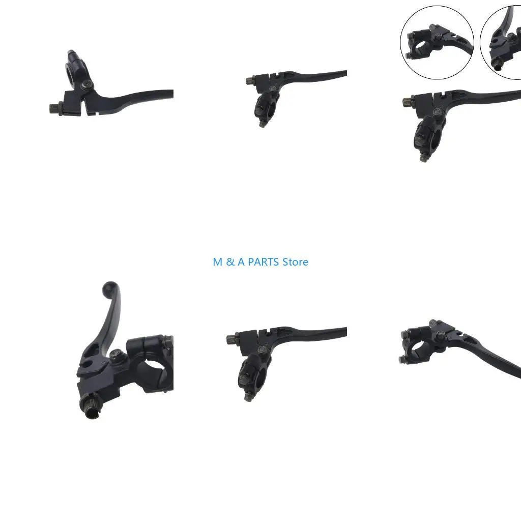 U1JF Clutch Brake Lever for 22mm 7/8 inch Handlebar Clutch Cable Dirt Bike Motorcycle 110 125 200 250CC Mini Scootor Pit Bike