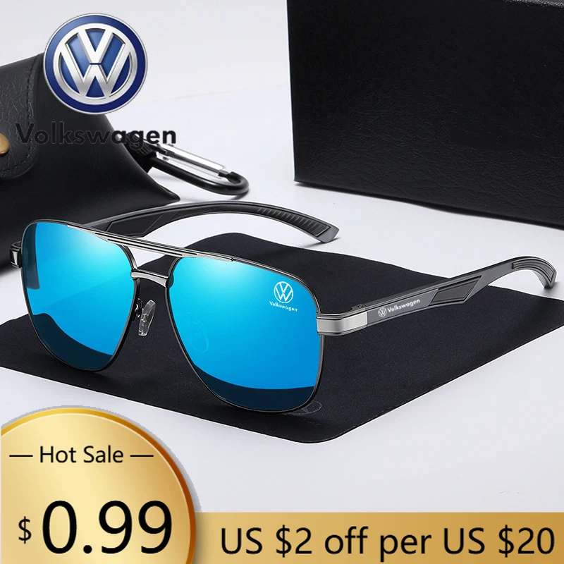 

For VOLKSWAGEN VW Volkswagen R GTI Golf Tiguan Touareg Arteon Passat Touran Polo Magotan Car High End Leisure Sunglasses Men Wom