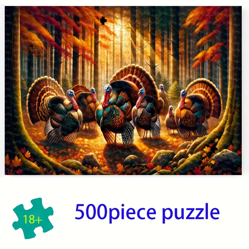 ปริศนาสำหรับผู้ใหญ่ 500/1000 ชิ้น |   เกมครอบครัวที่สนุกสนาน คลายเครียด คุณภาพสูง เหมาะสำหรับวันเกิด คริสต์มาส ฮาโลวีน และเป็นของขวัญ