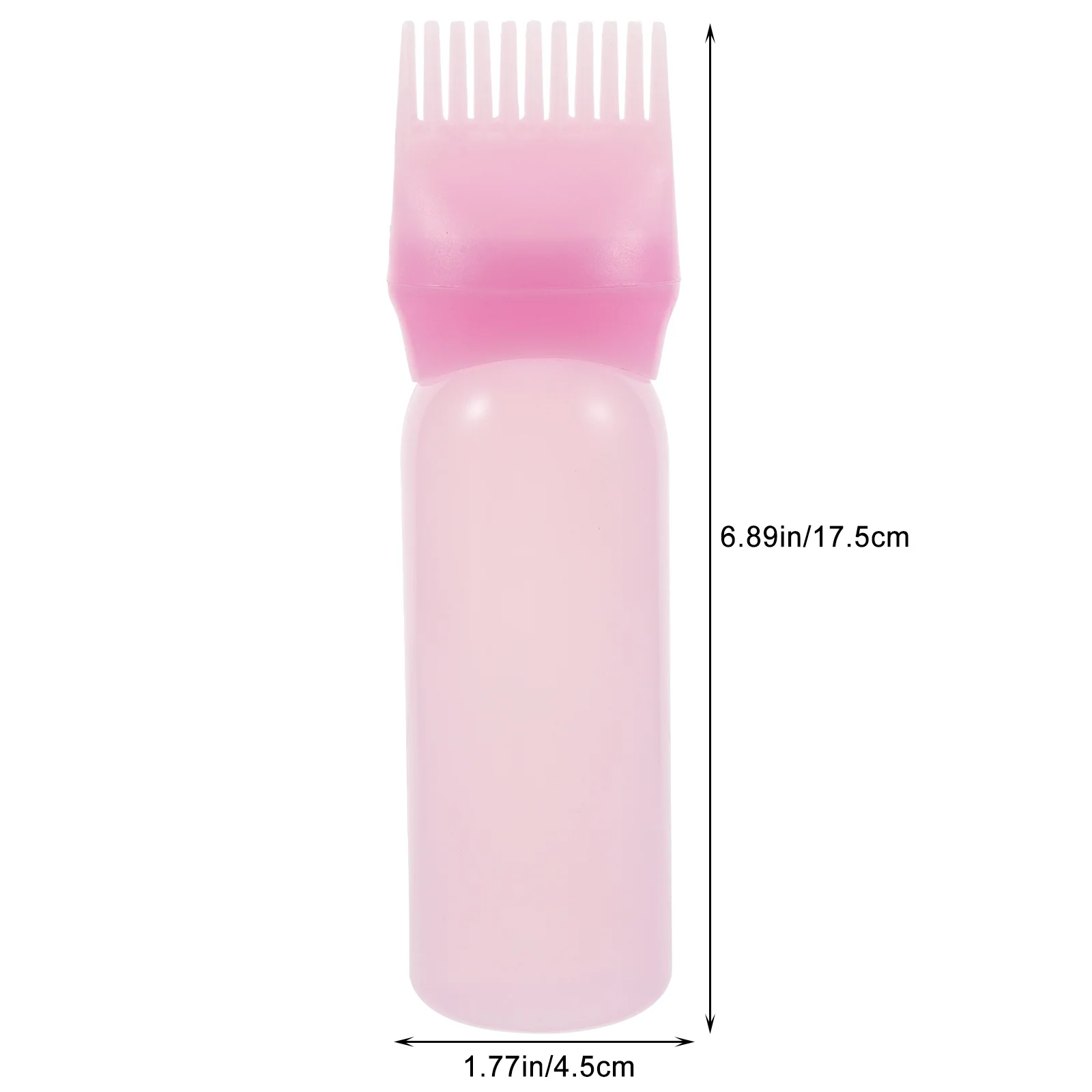 Medicine Bottle Applicator for Hair Oiling Root Comb Bottles Scalp Lash Shampoo