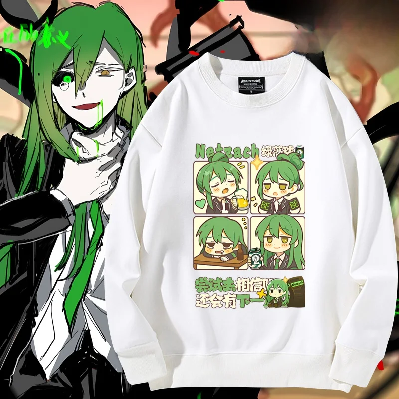 

Свитшот с аниме-принтом, удлиненный, удобный, из хлопка и полиэстера, стандартного кроя, для мальчиков и девочек