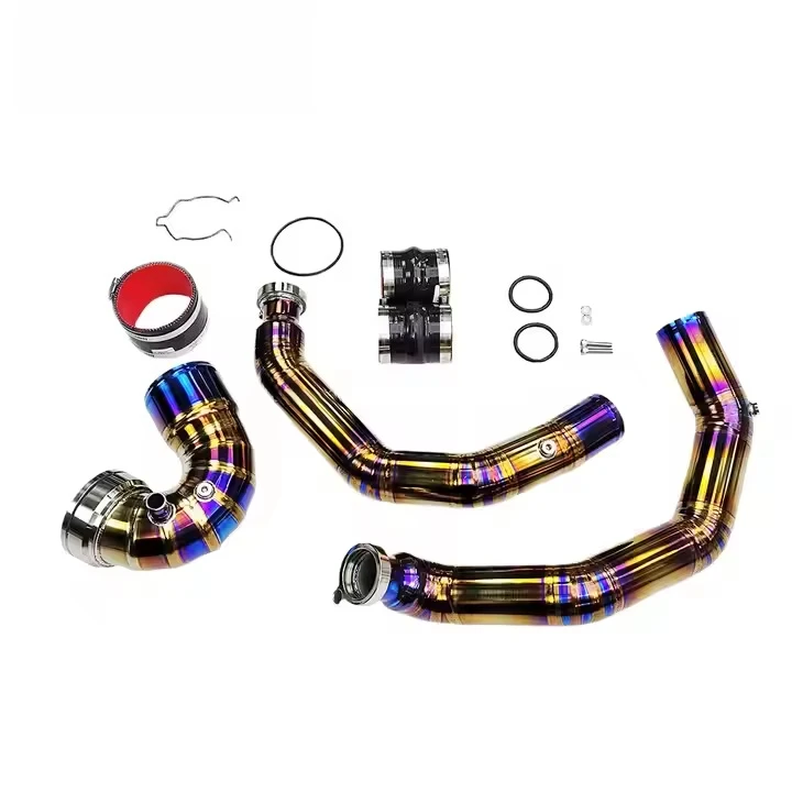High-Performance Titanium Boost Pipe J Pipe S55 Engine Upgrade Charge Pipe for F8X M3/M4 F87 M2 Competition New Condition