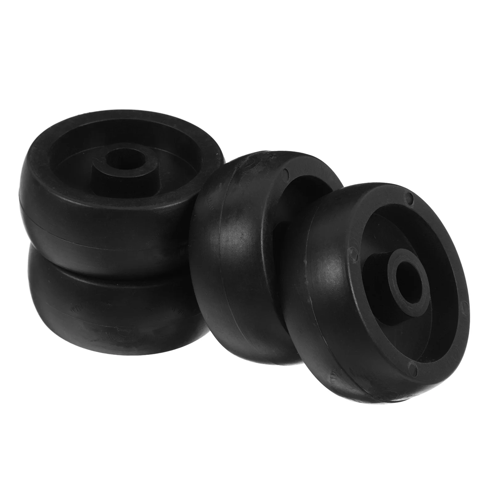 

4Pcs Heavy Duty Wear-Resistant Fitness Roller Universal Caster Wheel for Gym Equipment Exercise Bike Treadmill Replacement