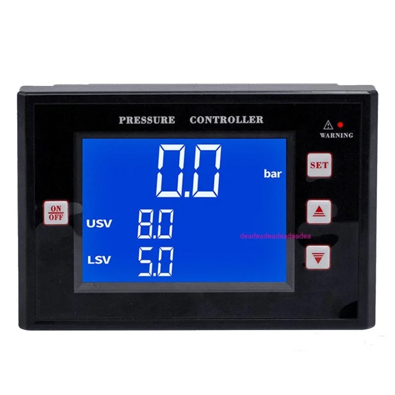 110V/220V Digital Pressure Switch Intelligent Large LCD Display Automatic Controller for Compressor G1/4 External Thread LFDS65