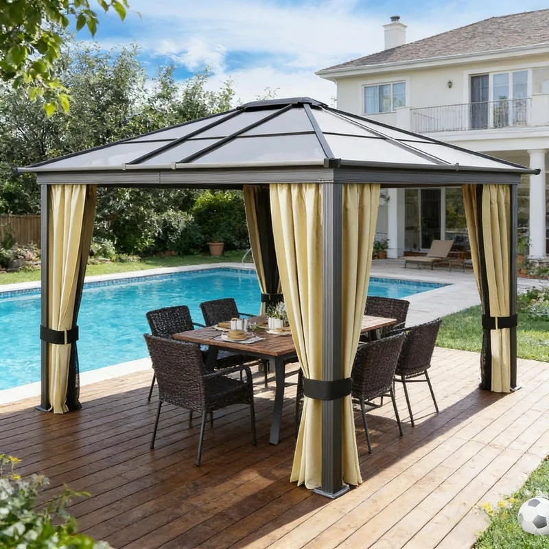 

Hardtop Gazebo Canopy Outdoor Shelter