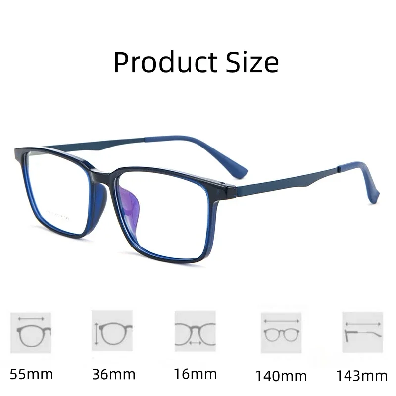 KSVEREN модные очки для чтения с защитой от синего света TR90 титановые удобные очки для чтения для мужчин и женщин для чтения при пресбиопии