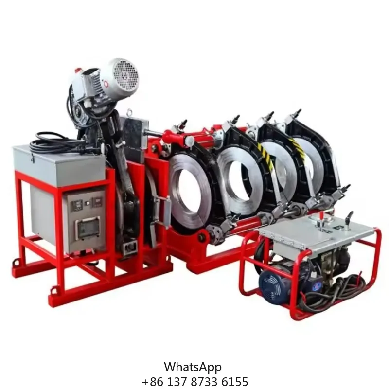 5-Year Warranty 220V-380V 1.65-92.5KW 63-2000mm Diameter Brand New 50Hz HDPE/PE Hydraulic Butt Fusion Pipe Welding Machine
