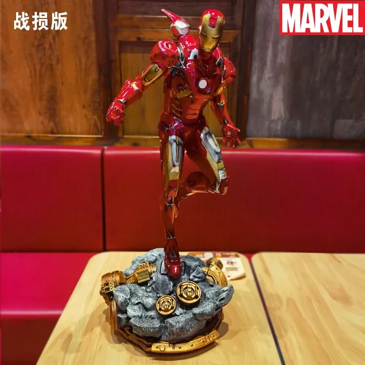 Figuras de Los Vengadores Mk7 de Marvel, estatuas de resina periférica, adornos grandes para decoración del hogar, regalos creativos, 60cm