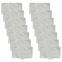 14Pcs Mop Cleaning Pads For Xiaomi Deerma DEM ZQ100 ZQ600 ZQ610 Handhold Steam Vacuum Cleaner Replacement Accessories