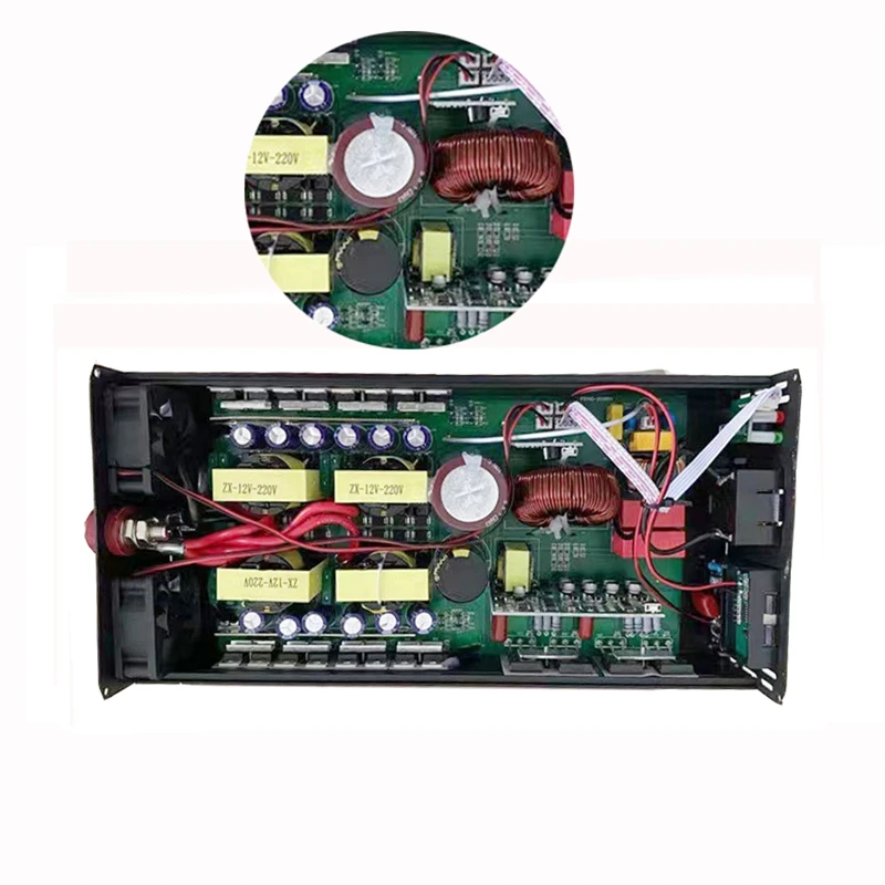 Imagem -03 - Inversor de Onda Senoidal Pura de Energia Solar Inversor de Carga de Carro dc 12 24 48 60 72v para ca 220v 110v 120v 4000w 5000w 5500w Inversor 3000w