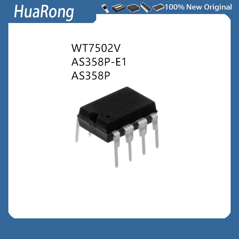 10Pcs/Lot WT7502V WT7502 AS358P-E1 AS358P SAK215  215  DIP8