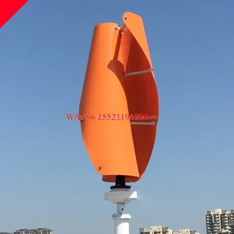 WMWMNU for FLTXNY 48V Portable Vertical Wind Turbine Small Wind Generator 2000W 1000W 800W 600W 400W for Home Camping Off