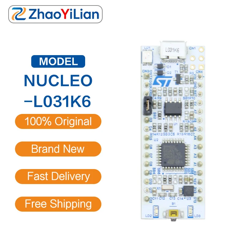 For NUCLEO-L031K6 STM32L031K6 Ultra Low Power 32 Bit MCU Nucleo Development Board