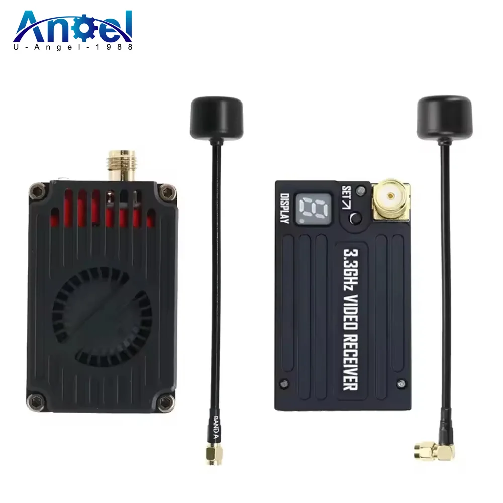 

RUSHFPV OverShoot 3.3G 4W VTX Supports IRC Tramp Protocol 7-30V Video Transmitter 3.3GHz Glasses VRX Module FPV Long Range Drone