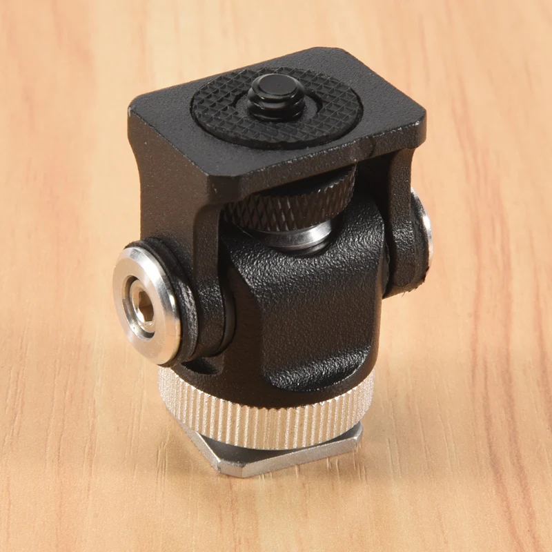 ネジ付きカメラブラケット,モニター,ホットシューマウントマイク,フラッシュホルダー,アクセサリー,新品,1〜4インチ