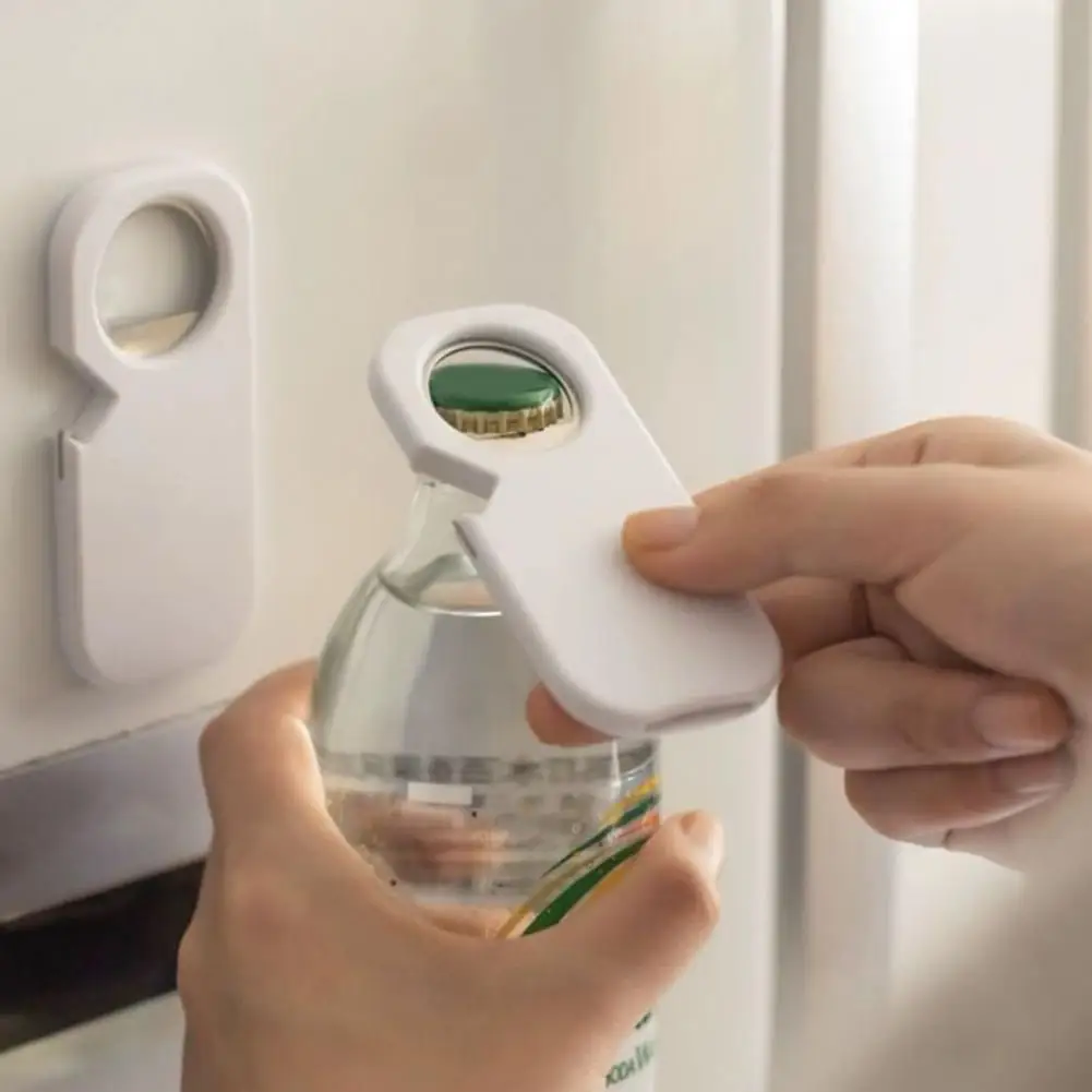 Labor-saving Bottle Opener Magnetic Bottle Opener with Refrigerator Magnet Labor-saving Jar Opener Tool Minimalist for Kitchen