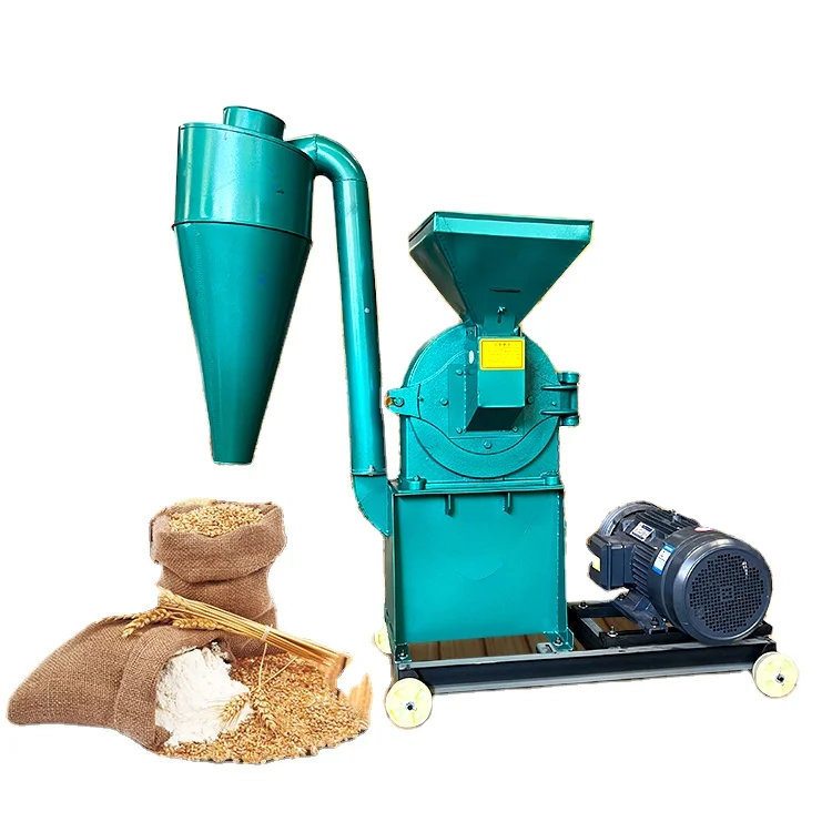 High Quality Self-priming Dry and Wet Grain Grinder Electric Flour Mill Crushing Machine Pulverizer for Corn Maize Wheat