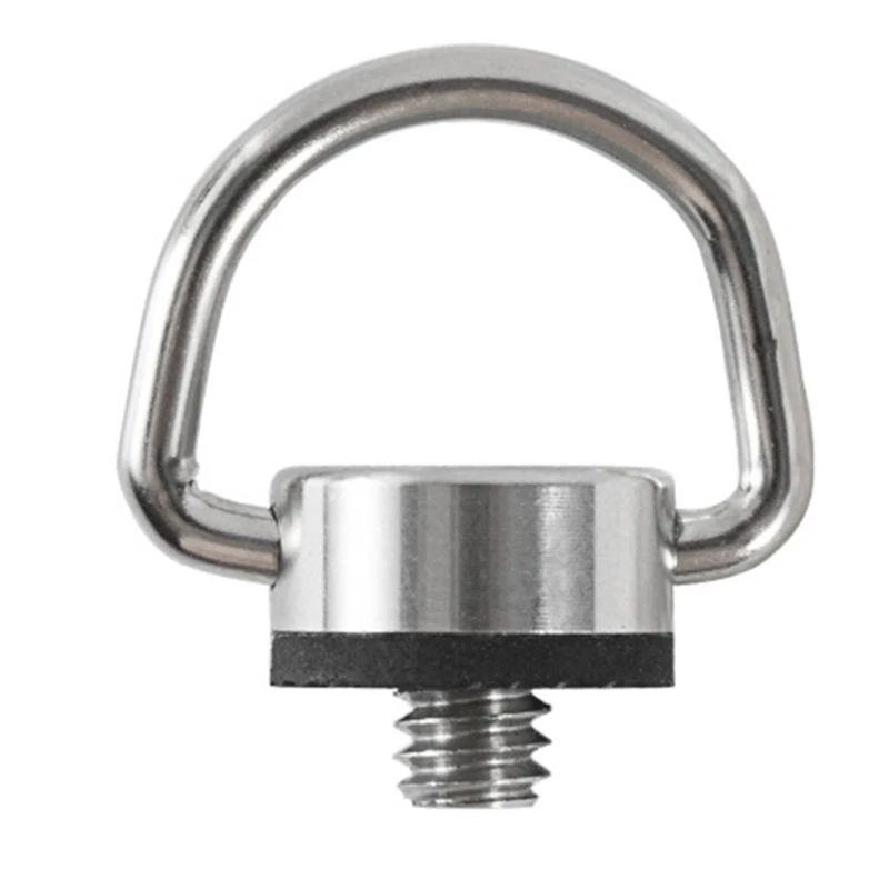 

1/4Inch Quick Release D Rings Screw for Tripods and Monopod Attachments